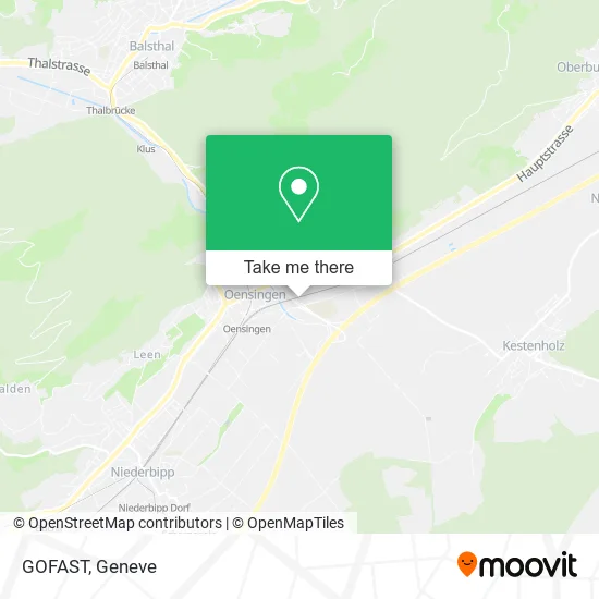 GOFAST map