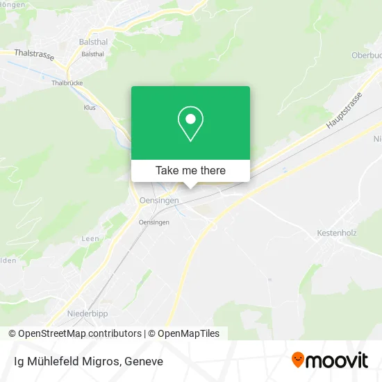 Ig Mühlefeld Migros map