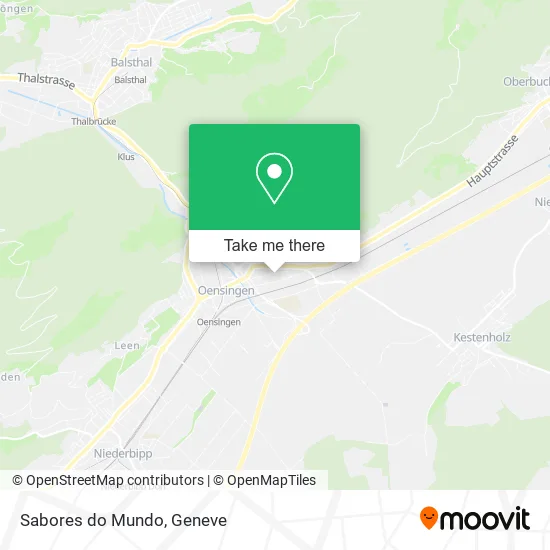 Sabores do Mundo map