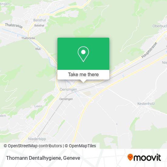 Thomann Dentalhygiene map