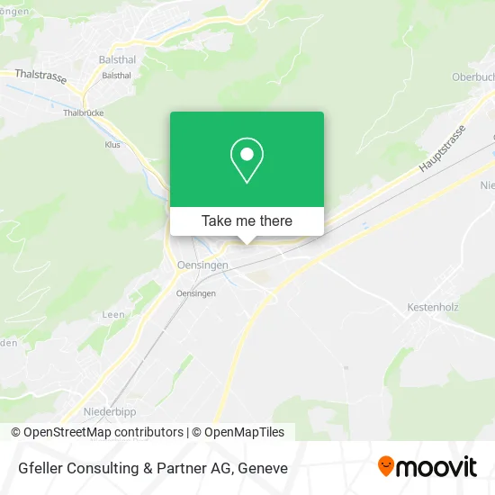 Gfeller Consulting & Partner AG map