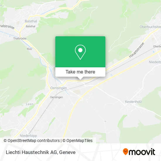 Liechti Haustechnik AG map