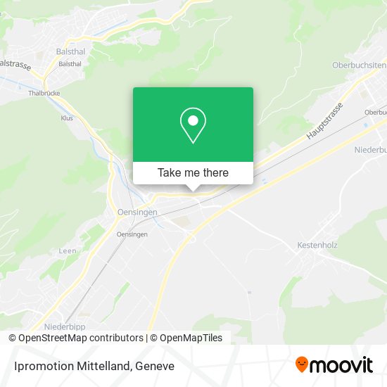 Ipromotion Mittelland map