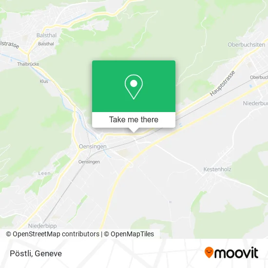 Pöstli map
