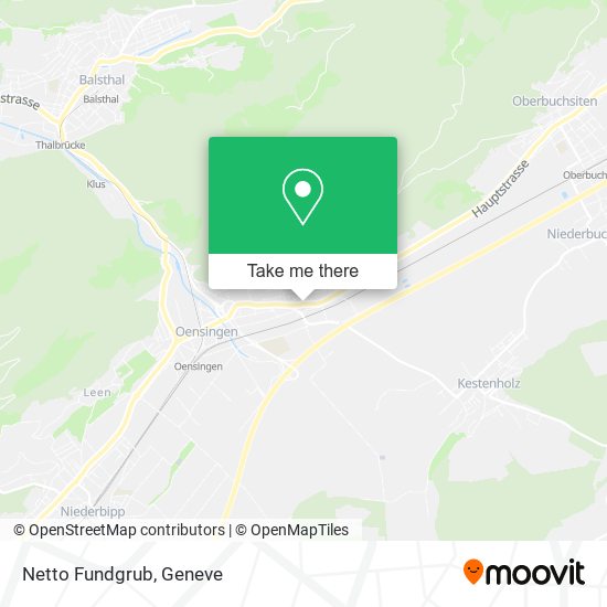 Netto Fundgrub map