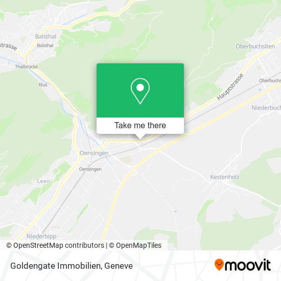 Goldengate Immobilien map