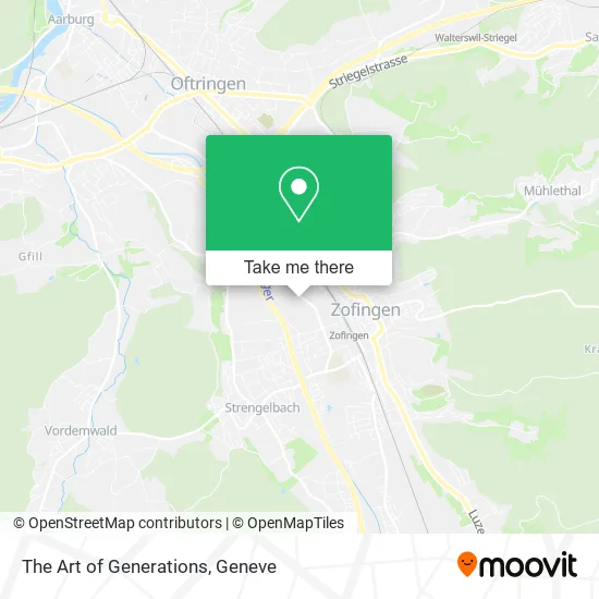 The Art of Generations map