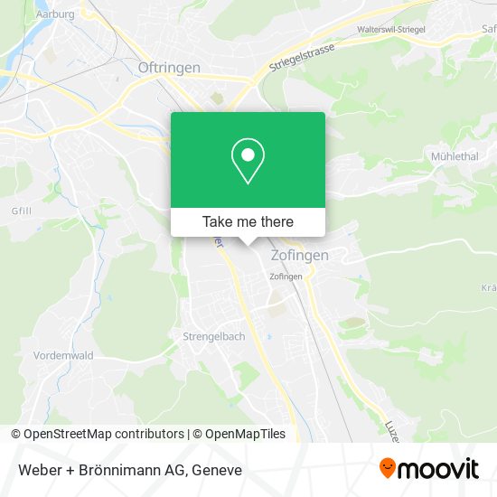 Weber + Brönnimann AG map