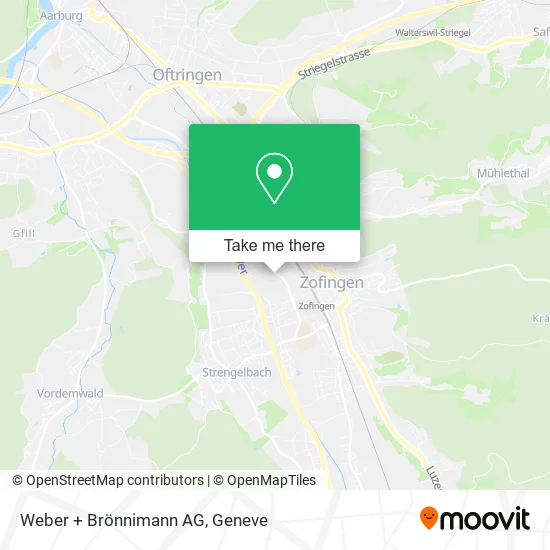 Weber + Brönnimann AG map