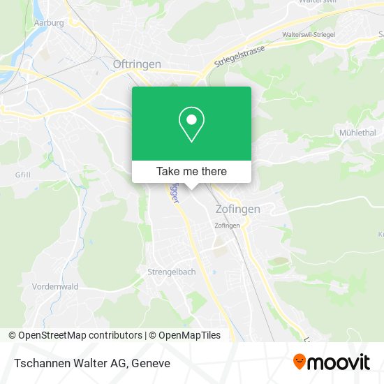 Tschannen Walter AG map