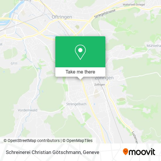 Schreinerei Christian Götschmann map