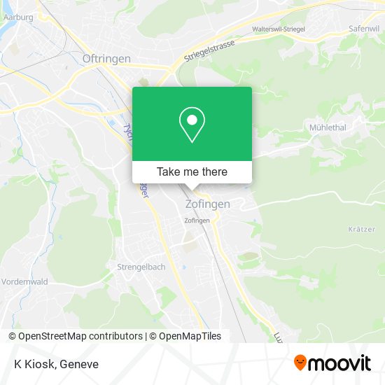 K Kiosk map