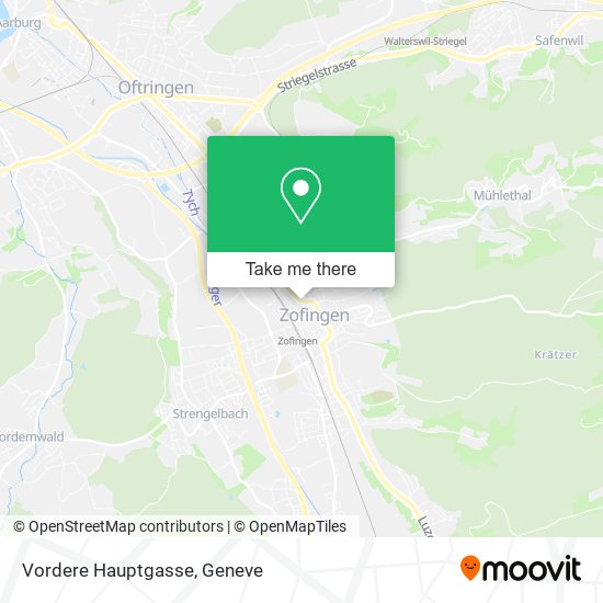 Vordere Hauptgasse map