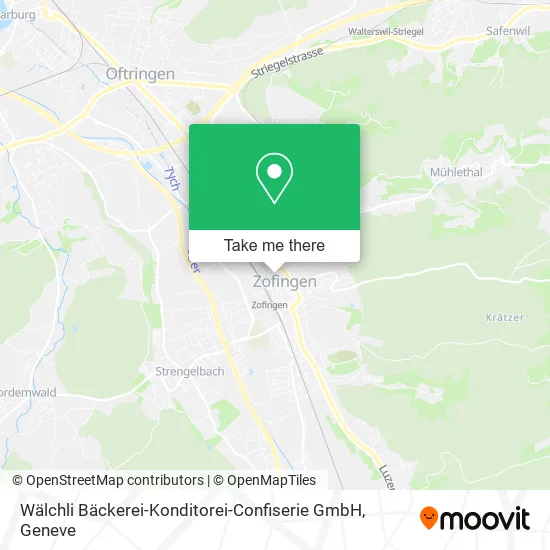 Wälchli Bäckerei-Konditorei-Confiserie GmbH map
