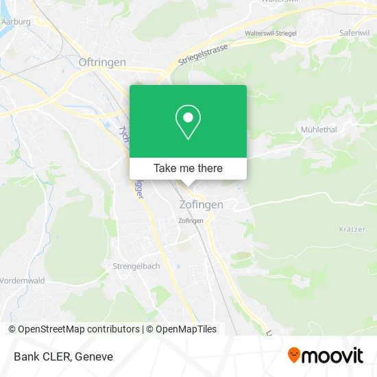 Bank CLER map