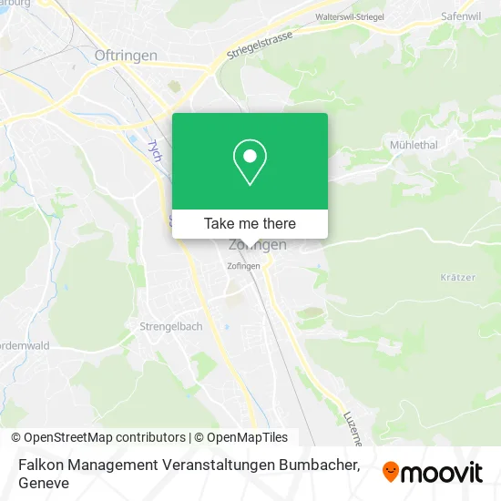 Falkon Management Veranstaltungen Bumbacher map