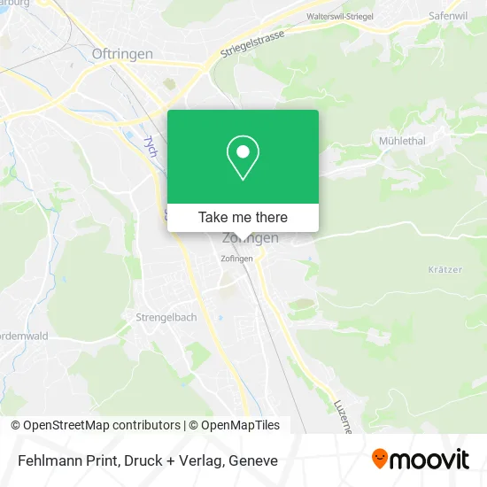 Fehlmann Print, Druck + Verlag map