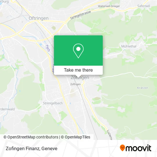 Zofingen Finanz map