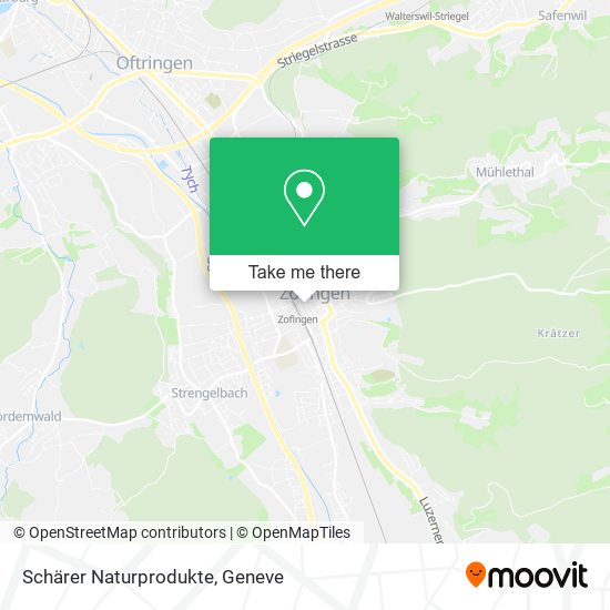 Schärer Naturprodukte map