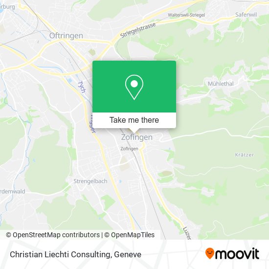 Christian Liechti Consulting map