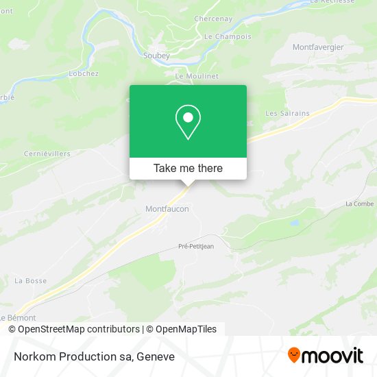 Norkom Production sa map