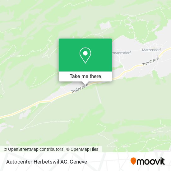 Autocenter Herbetswil AG map