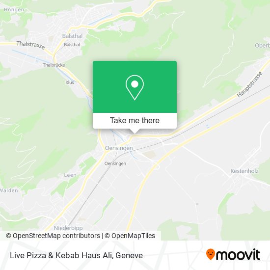 Live Pizza & Kebab Haus Ali map