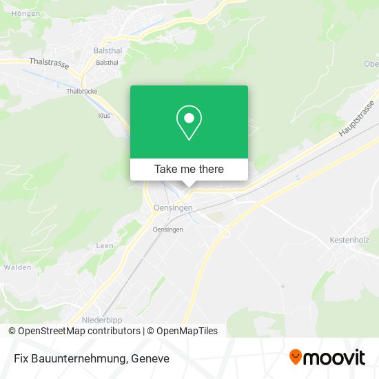 Fix Bauunternehmung map