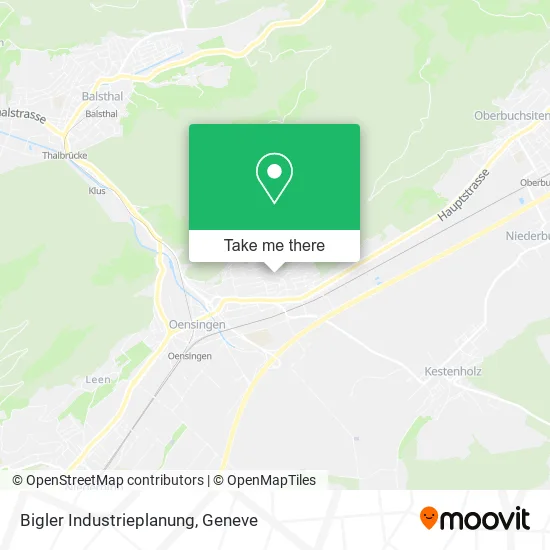 Bigler Industrieplanung map