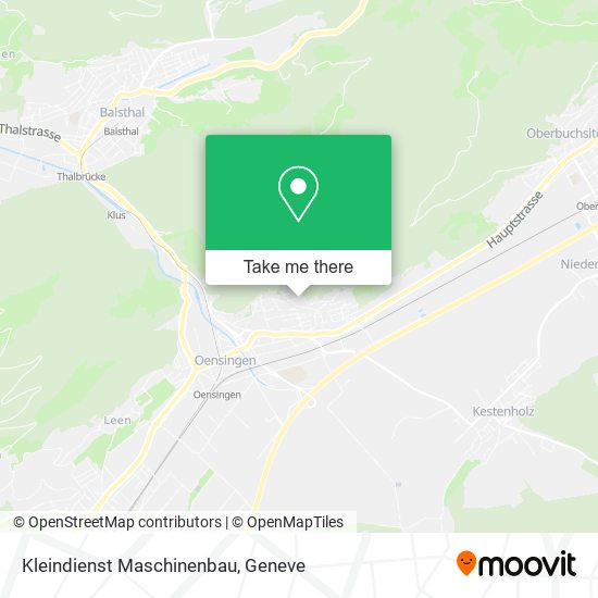 Kleindienst Maschinenbau map