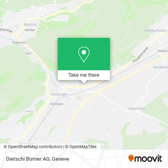 Dietschi Borner AG map