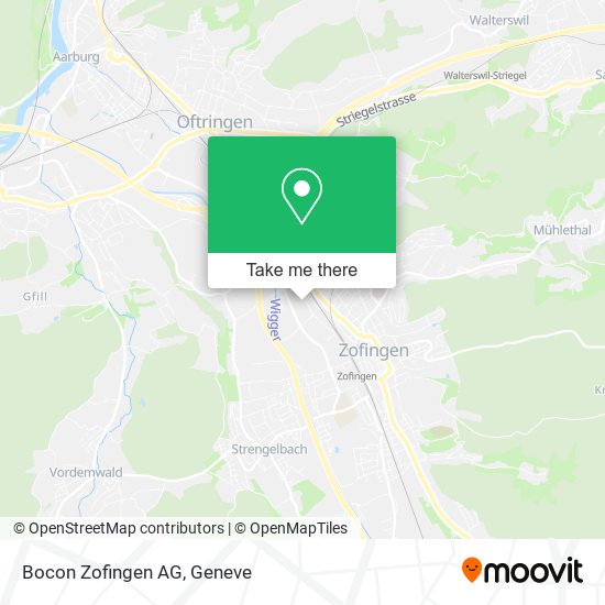 Bocon Zofingen AG map