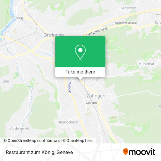 Restaurant zum König map