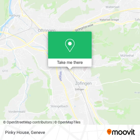 Pinky House map