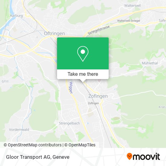 Gloor Transport AG map