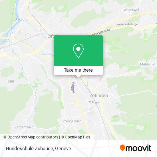 Hundeschule Zuhause map