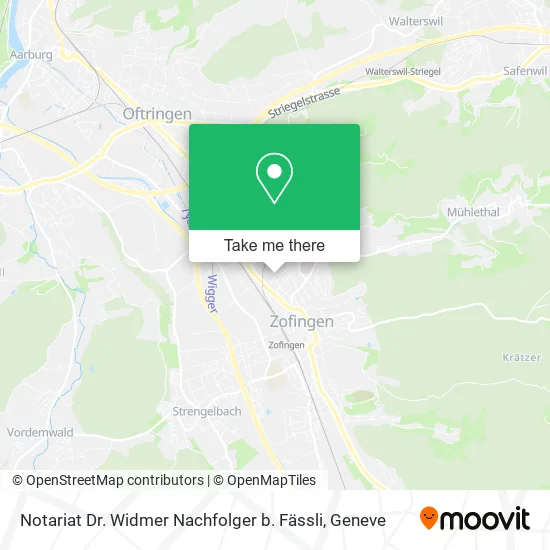 Notariat Dr. Widmer Nachfolger b. Fässli plan