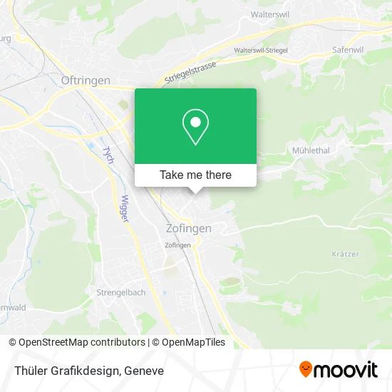 Thüler Grafikdesign map