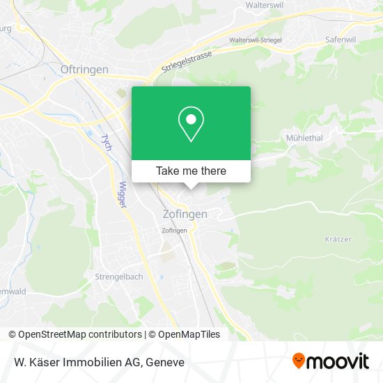 W. Käser Immobilien AG map