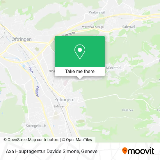 Axa Hauptagentur Davide Simone map