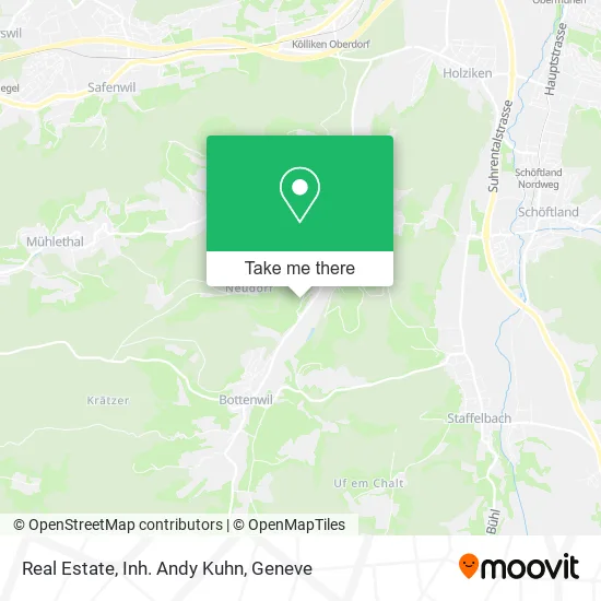 Real Estate, Inh. Andy Kuhn map