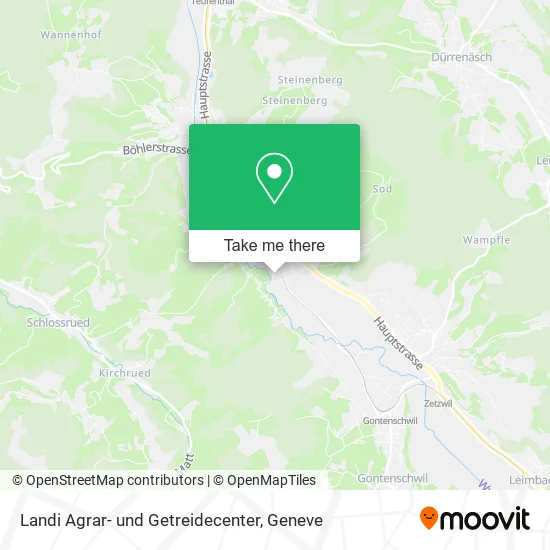 Landi Agrar- und Getreidecenter map