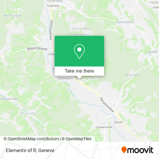 Elements of R map