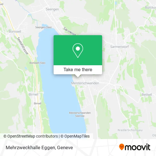 Mehrzweckhalle Eggen map