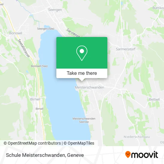 Schule Meisterschwanden map