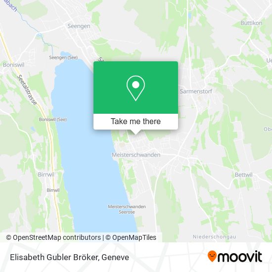 Elisabeth Gubler Bröker map