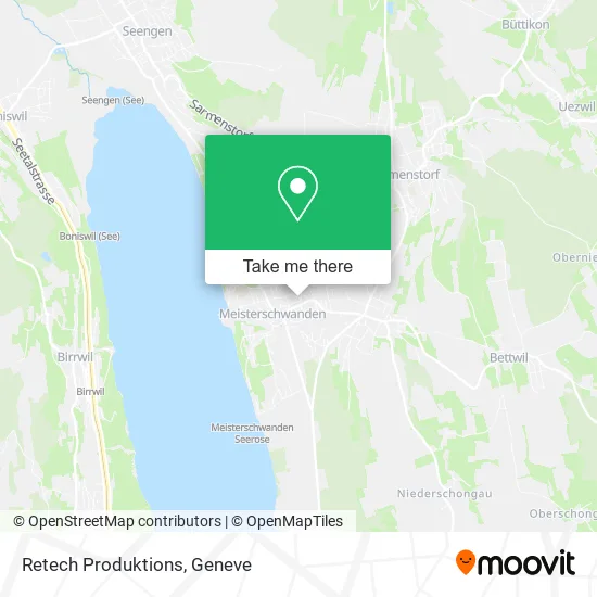 Retech Produktions map