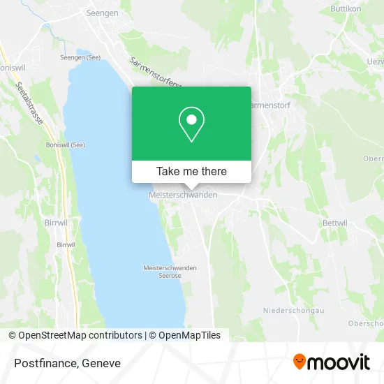 Postfinance map