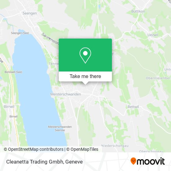 Cleanetta Trading Gmbh map