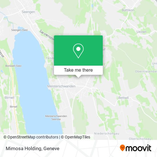 Mimosa Holding map